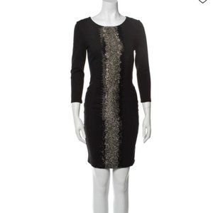 haute hippie beaded mini dress